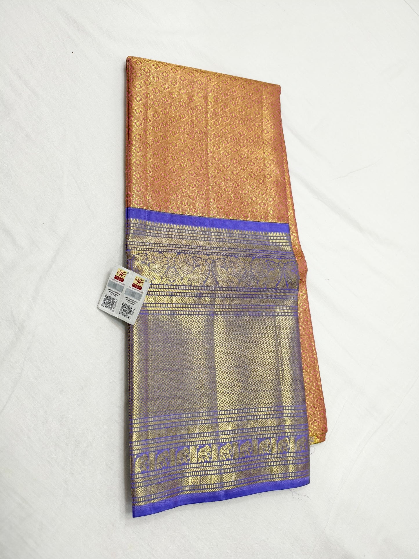 Kanchipuram Free Size Pure Silk Lehenga