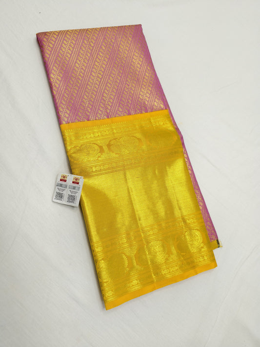 Kanchipuram Free Size Pure Silk Lehenga