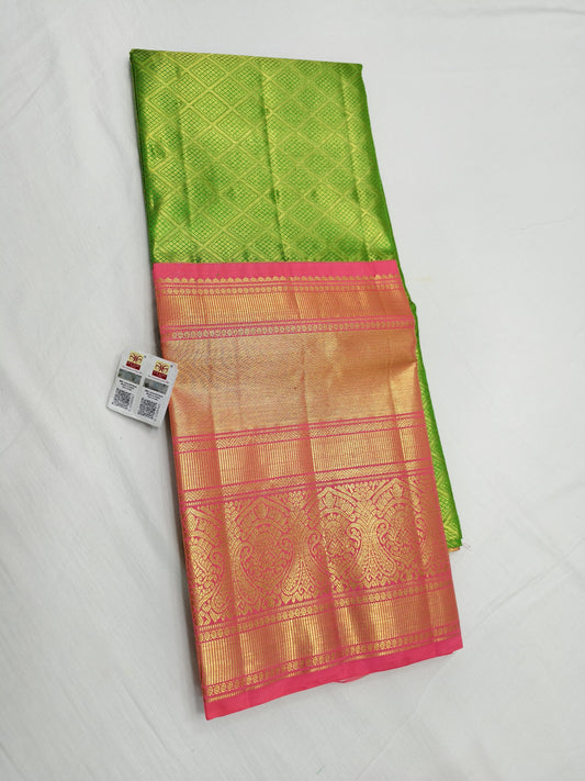 Kanchipuram Free Size Pure Silk Lehenga