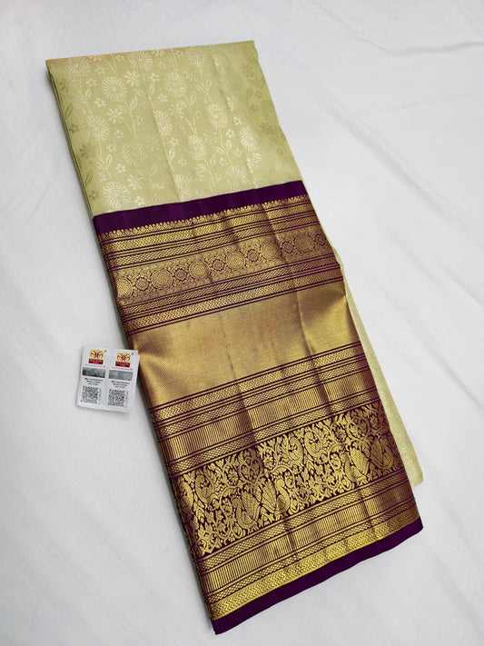 Kanchipuram Free Size Pure Silk Lehenga