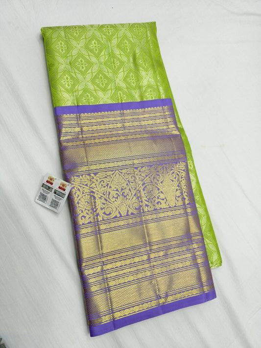 Kanchipuram Free Size Pure Silk Lehenga