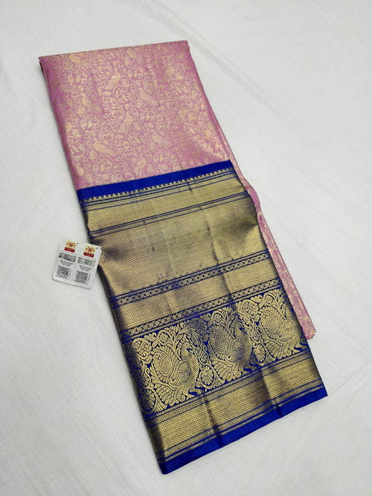 Kanchipuram Free Size Pure Silk Lehenga