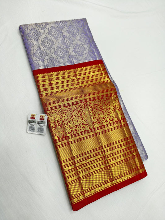 Kanchipuram Free Size Pure Silk Lehenga