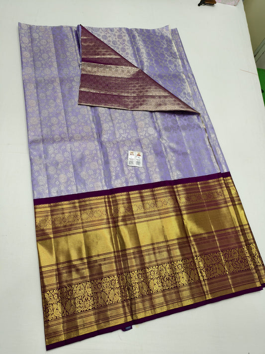 Kanchipuram Free Size Pure Silk Lehenga