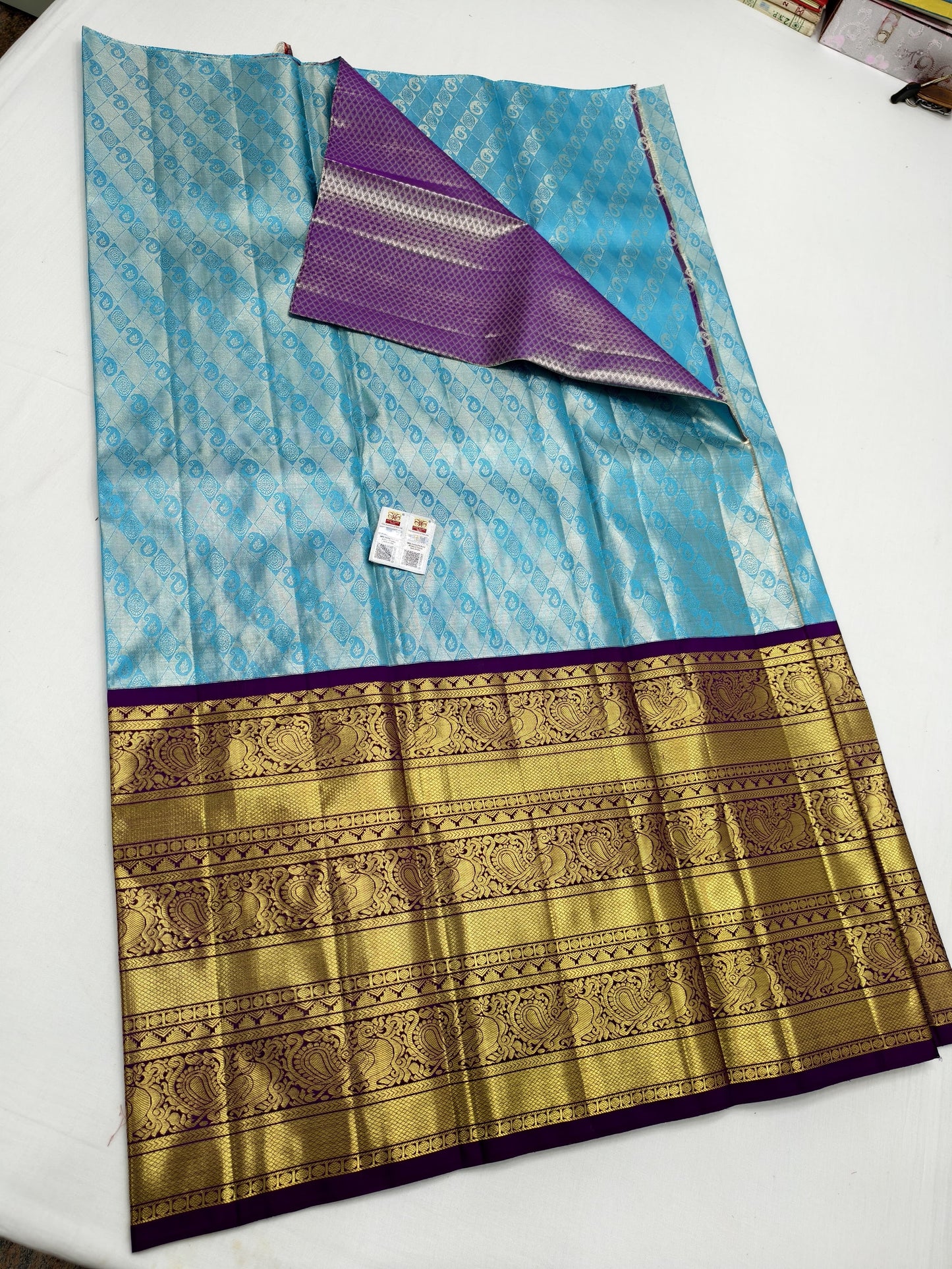 Kanchipuram Free Size Pure Silk Lehenga