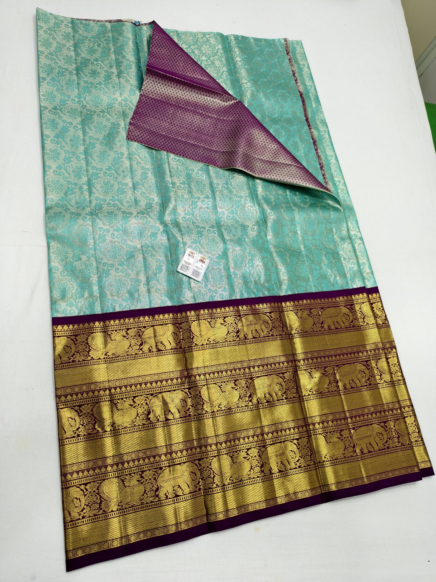 Kanchipuram Free Size Pure Silk Lehenga