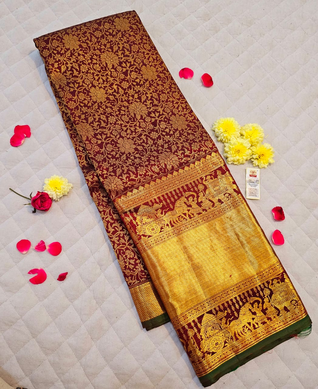 Kanchipuram Pure Silk Saree