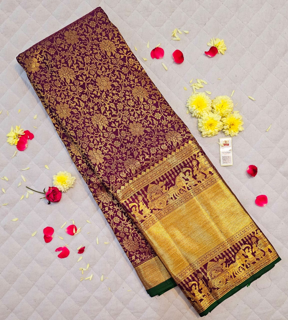 Kanchipuram Pure Silk Saree