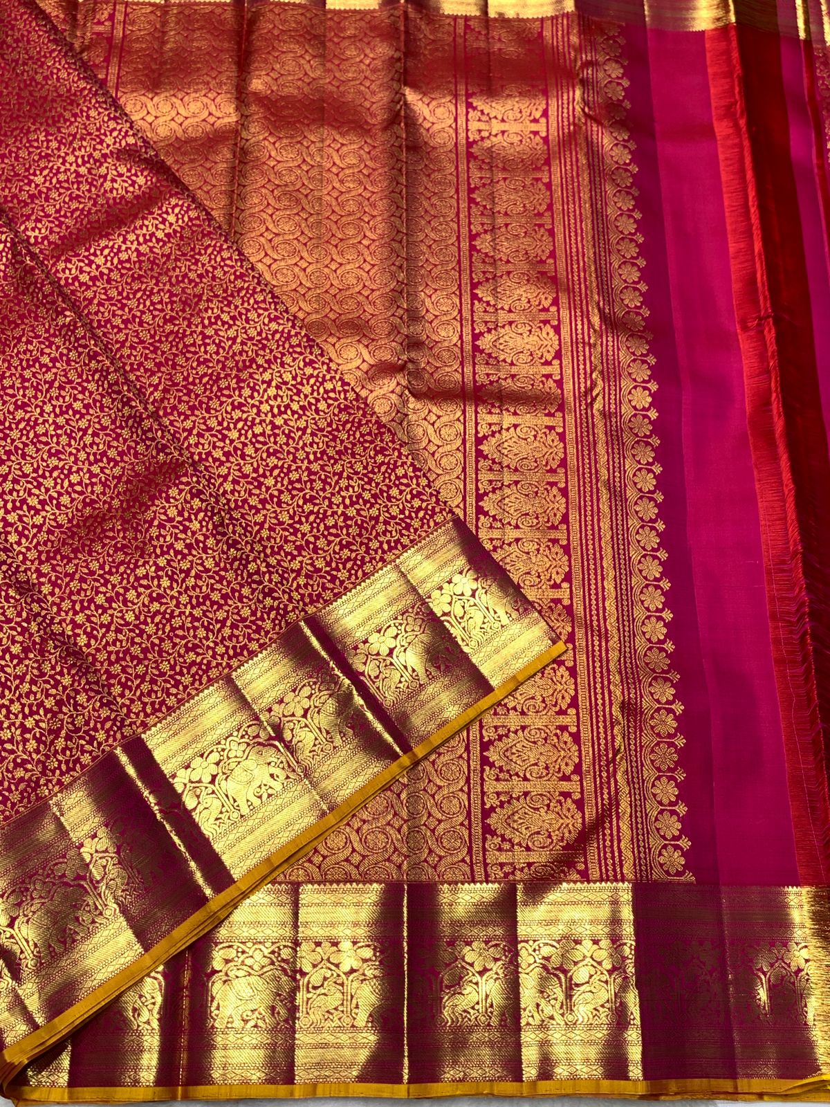 Kanchipuram Pure Silk Saree