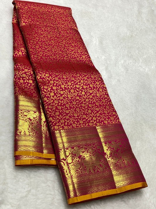 Kanchipuram Pure Silk Saree