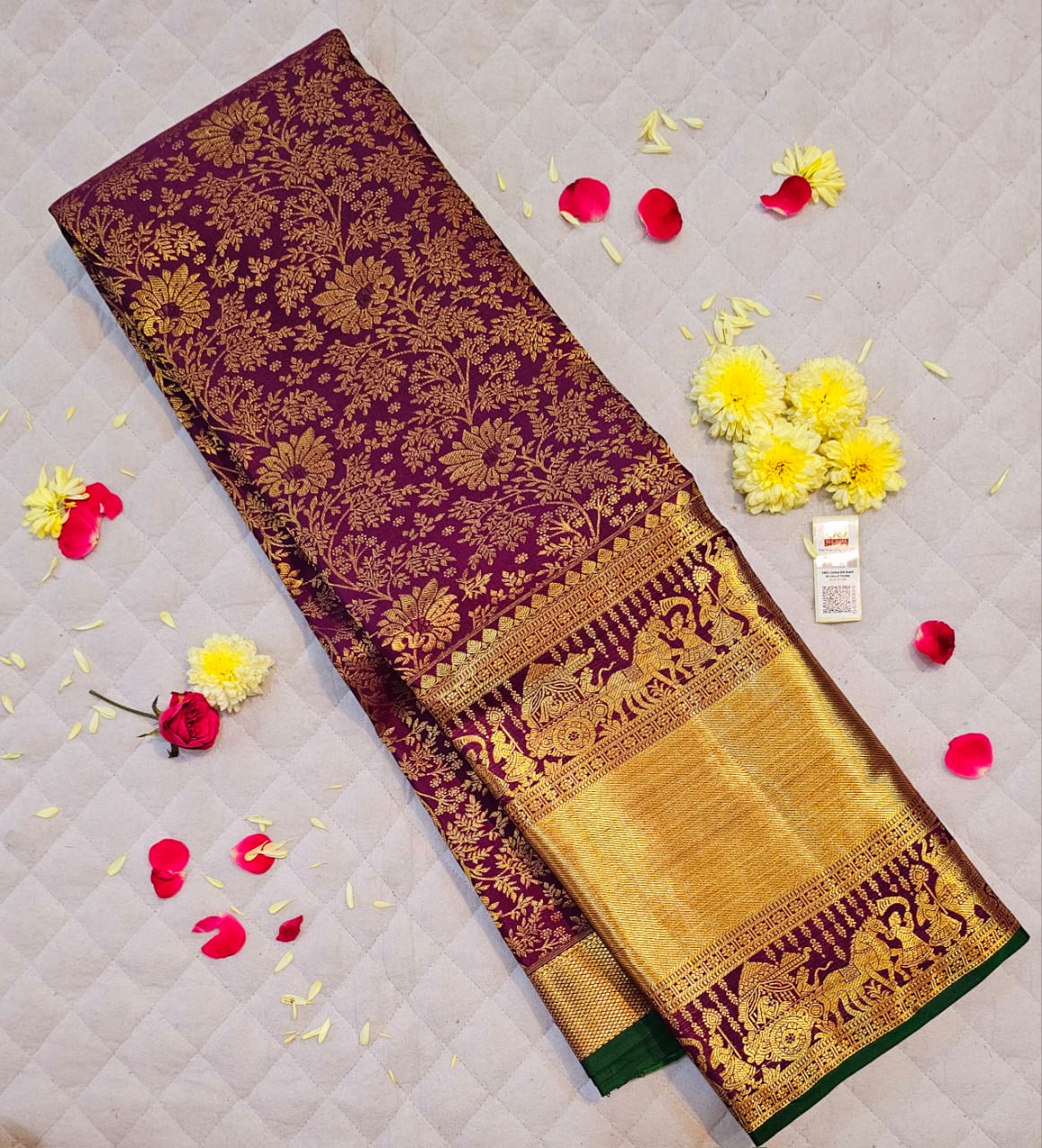 Kanchipuram Pure Silk Saree