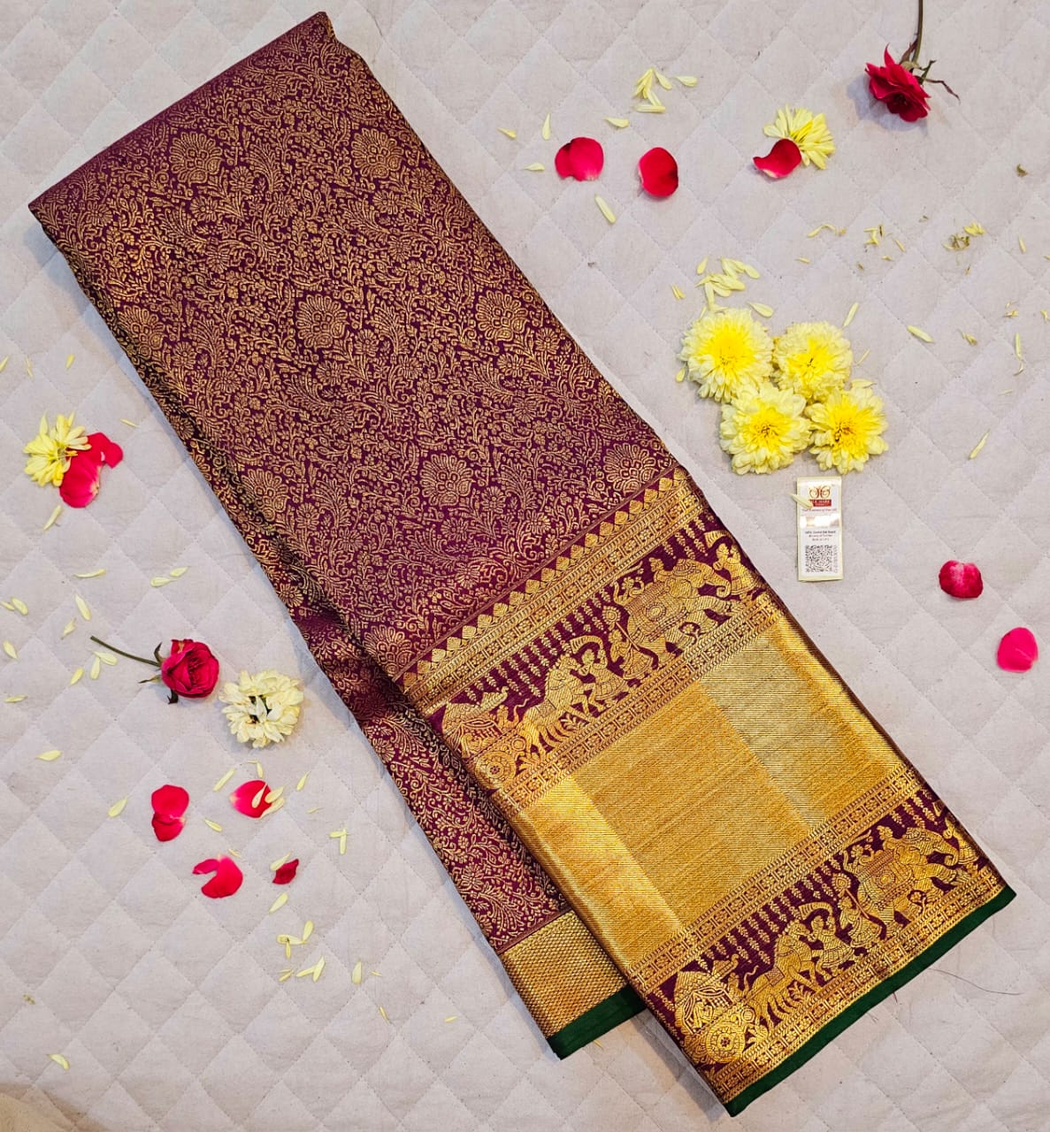 Kanchipuram Pure Silk Saree