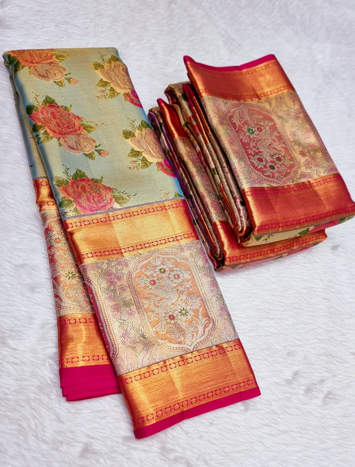 Kanchipuram Pure 4D Tissue Saree