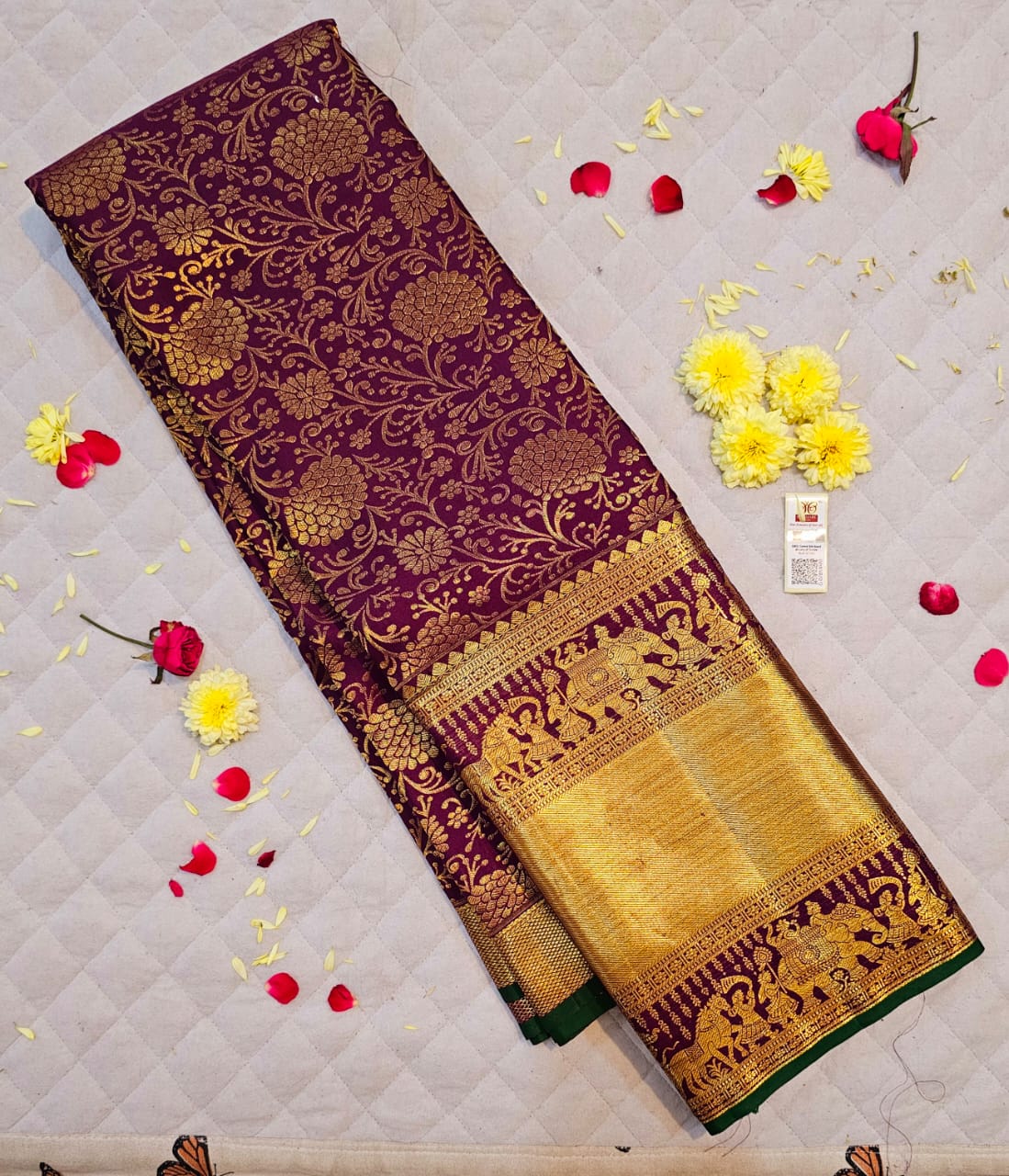 Kanchipuram Pure Silk Saree