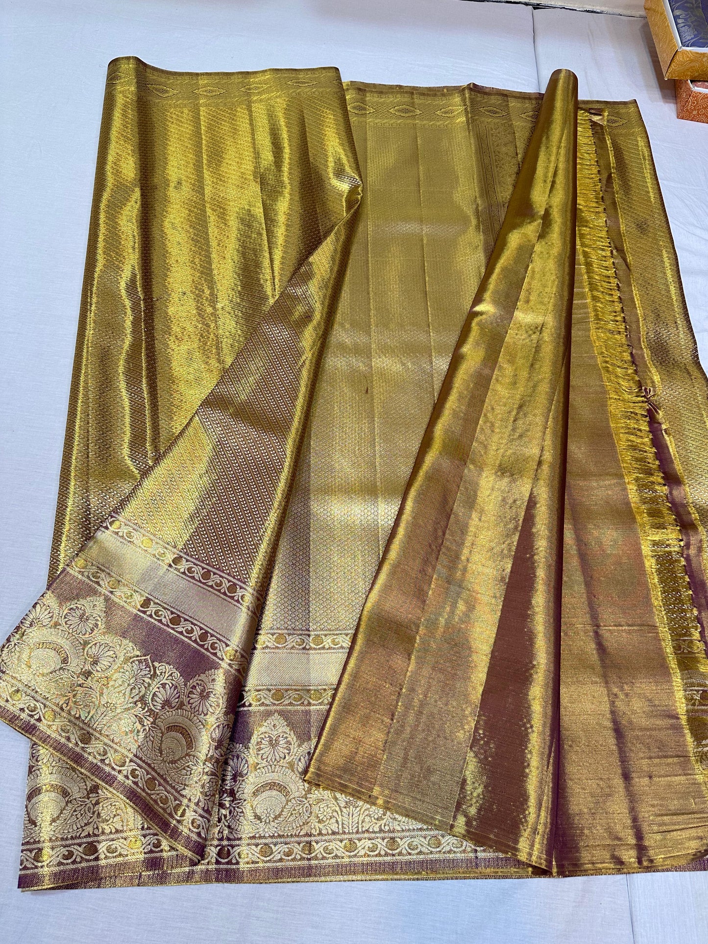 Kanchipuram Pure Tissue Saree