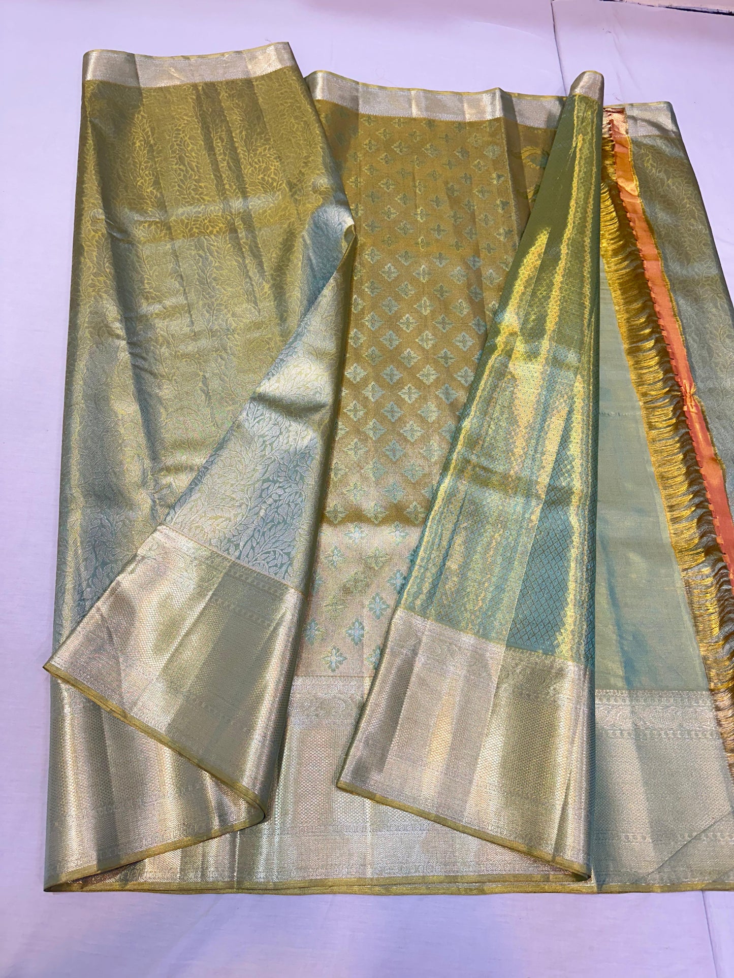 Kanchipuram Pure Tissue Saree