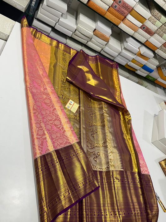 Kanchipuram Pure Tissue Saree