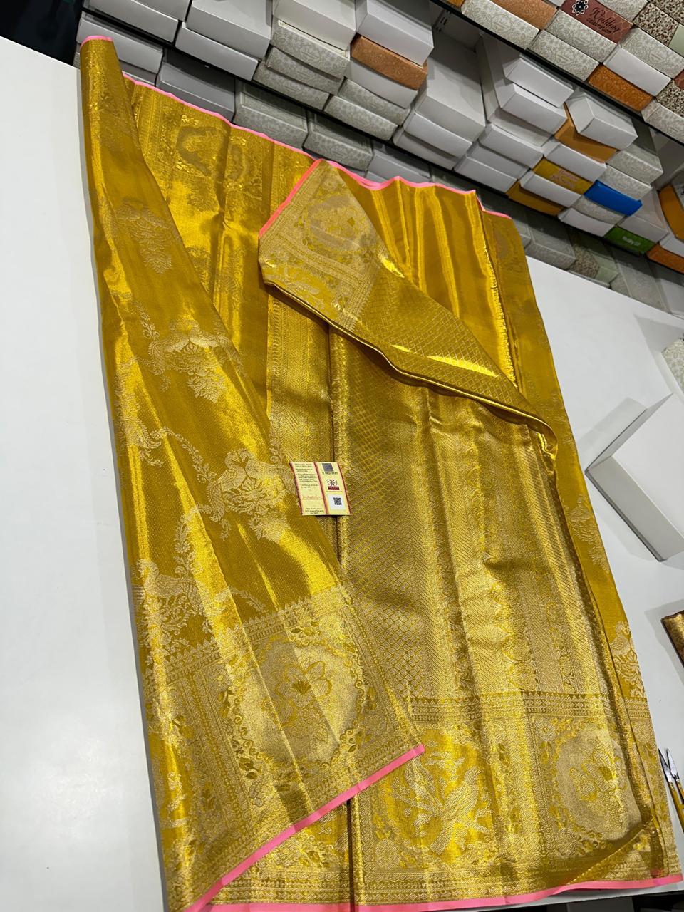 Kanchipuram Pure Tissue Saree