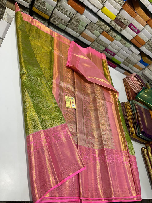 Kanchipuram Pure Tissue Saree