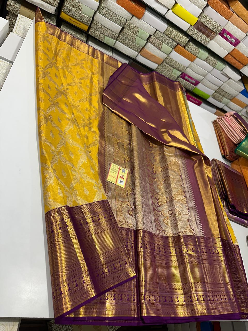 Kanchipuram Pure Tissue Saree