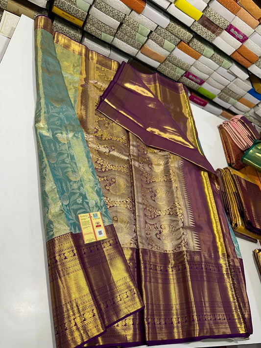 Kanchipuram Pure Tissue Saree