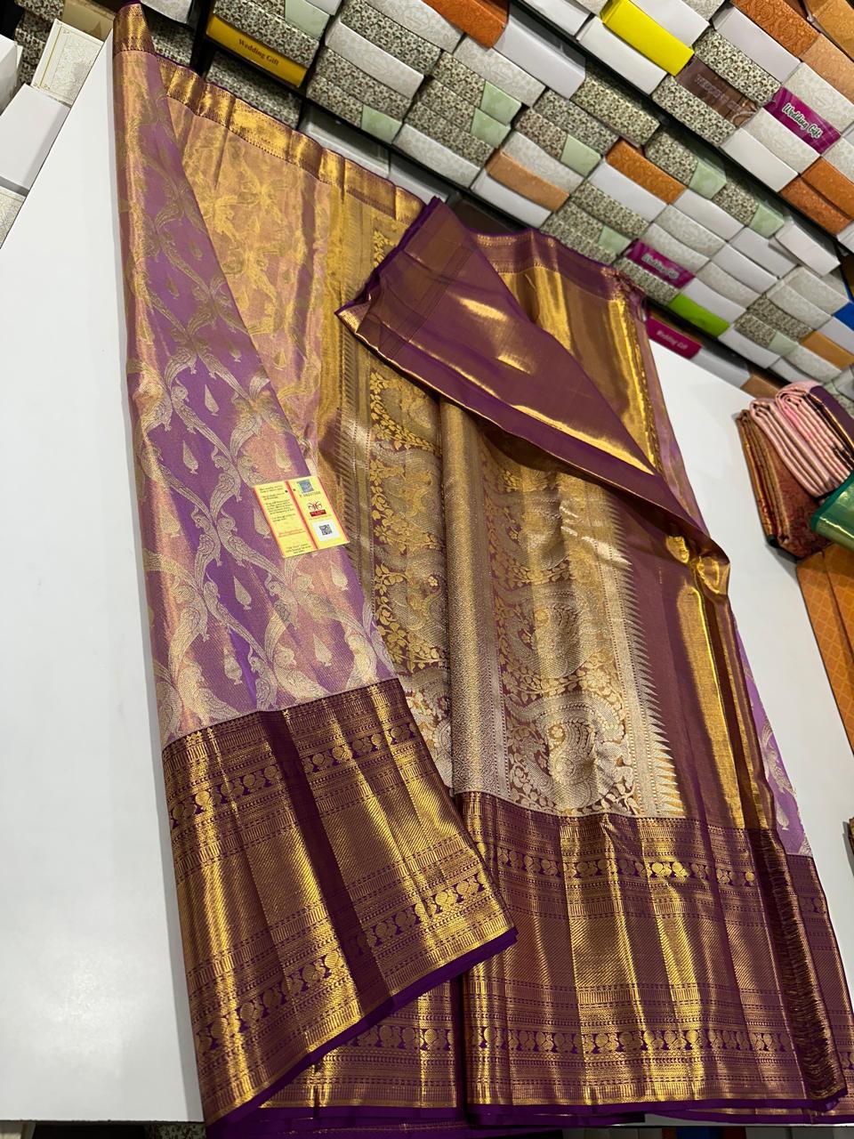 Kanchipuram Pure Tissue Saree