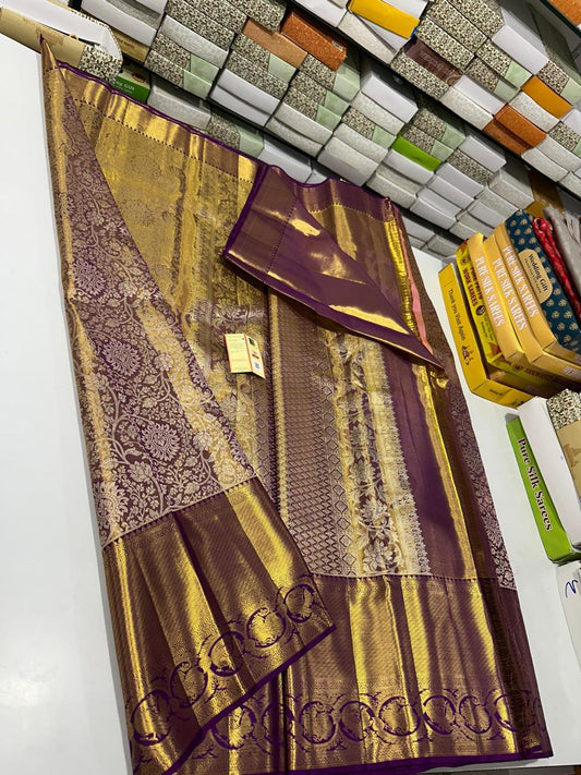 Kanchipuram Pure Tissue Saree