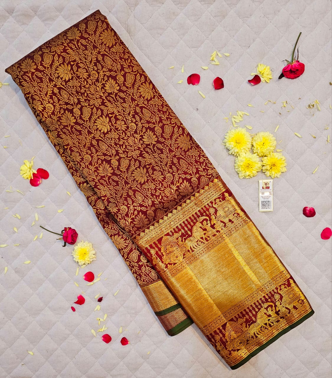 Kanchipuram Pure Silk Saree