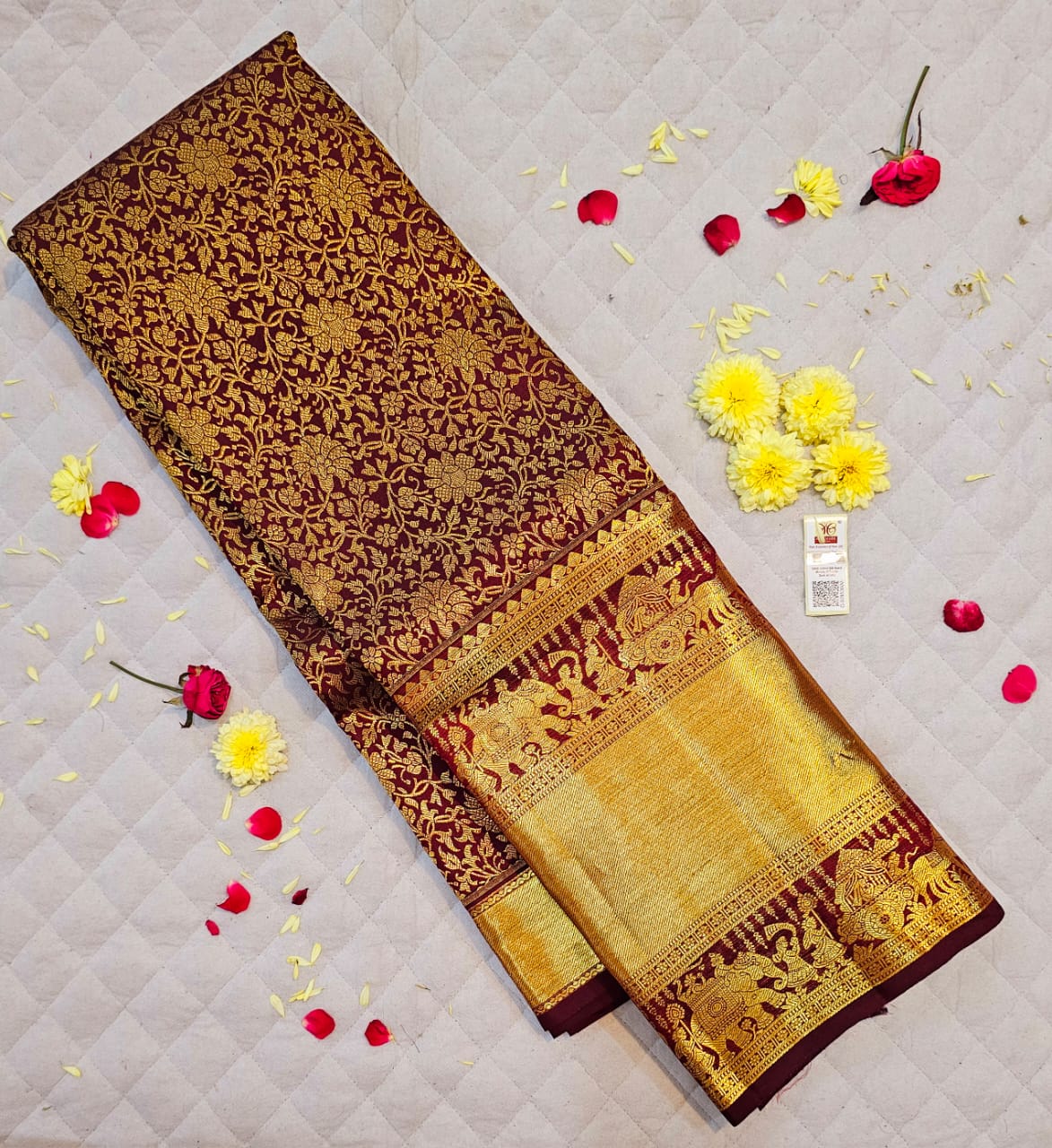 Kanchipuram Pure Silk Saree